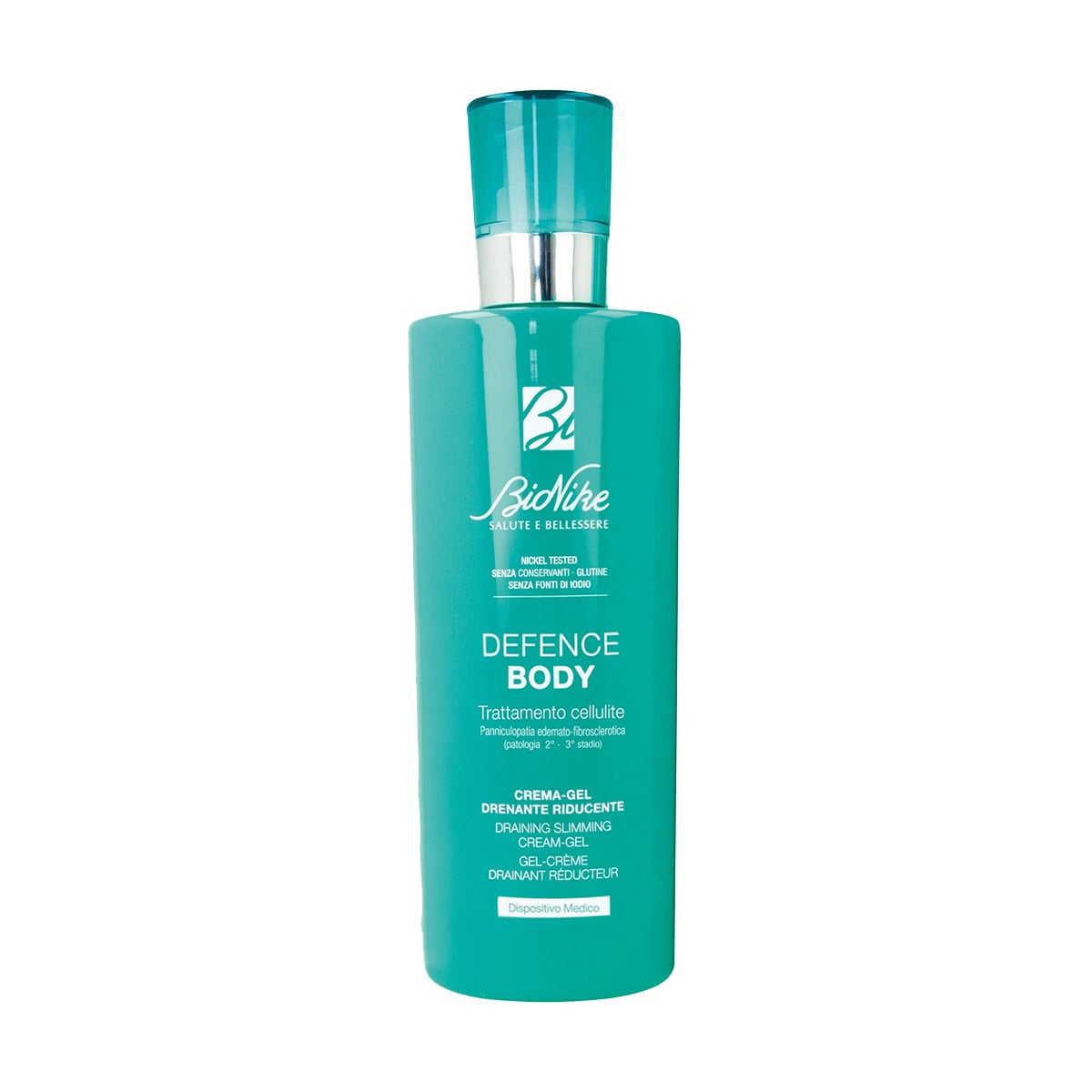 Антицелюлітний крем-гель для тіла BioNike Defence Body Draining Slimming Cream-Gel, 400 мл